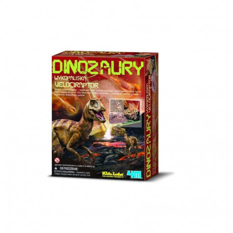 Zestaw naukowy wykopaliska - velociraptor