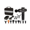 44-341# Pistolet do masażu masażer blow wave 5000 + 10 końcówek + walizka