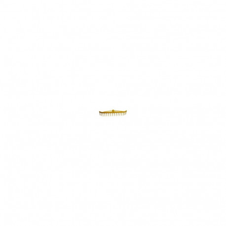 Grabie plast.16zębów (nieoprawne-bez trzonka fi=28)