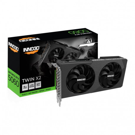 INNO3D GeForce RTX 5060 Twin X2 8GB GDDR7 128-bit, 1x HDMI, 3x DP