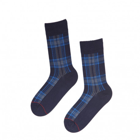 SOKISAHTEL CARL sinised puuvillased sokid meestele 446, 452