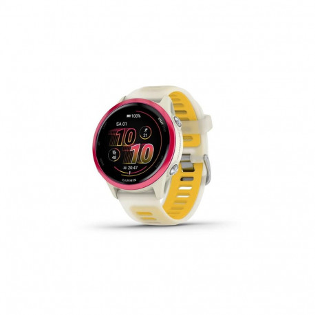 Forerunner 570 - 42mm Raspberry Aluminium with Bone/Mango Band