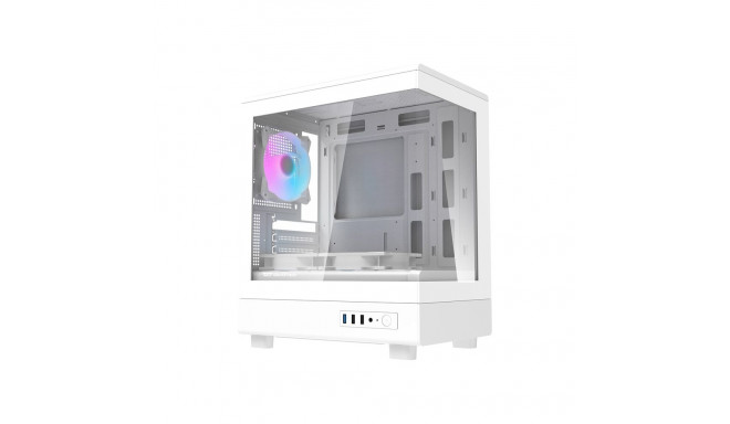 Darkflash DB330M computer case + 3 fans (white)