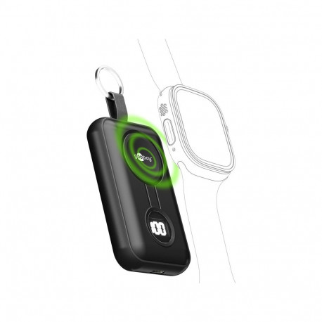 Goobay juhtmevaba akupank Apple Watch jaoks 2,500 mAh
