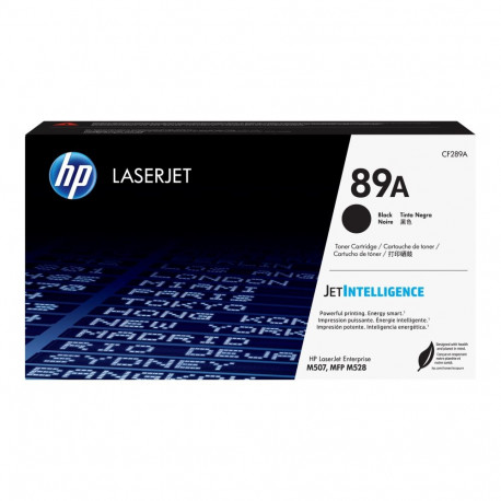 HP 89A must LaserJet toonerikassett