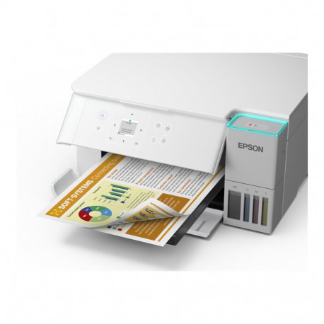 EPSON EcoTank L4366 MFP valge 33/20ppm A4 Wi-Fi dupleks kõik-ühes tindimahuti printer skanner koopia