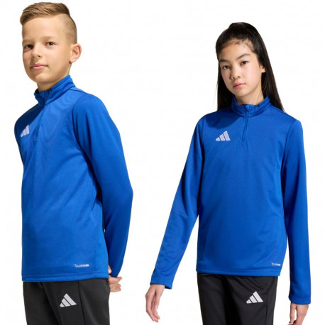 Bluza dla dzieci adidas Entrada 26 Training Top niebieska JZ6631 116cm