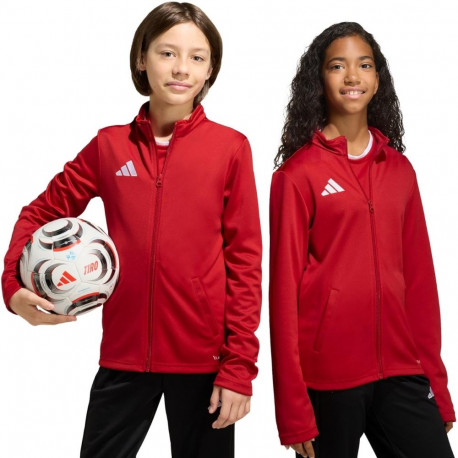 Bluza dla dzieci adidas Entrada 26 Track czerwona JZ6612 164cm