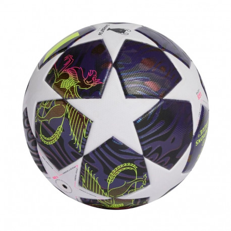 Adidas jalgpall UCL 25/26 Final League J290 JX9097 5, lilla-valge