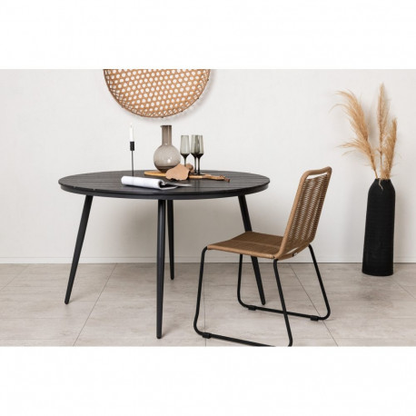 Aialaud BREAK ümmargune 120ø, must