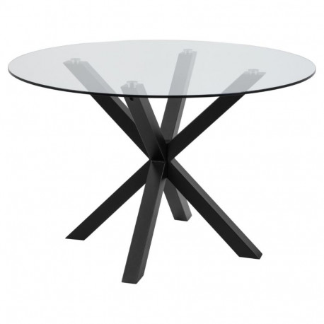 Söögilaud HEAVEN ümmargune Ø119 cm, selge