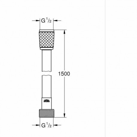 Dušiotsik Grohe Must