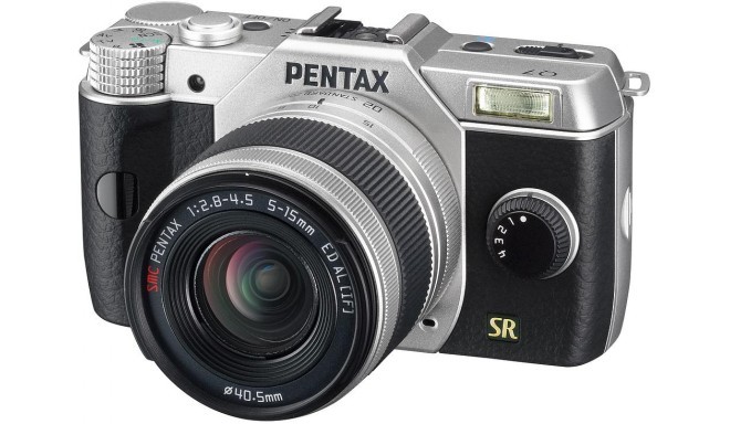 Pentax Q7 KIT Standard Zoom, hõbedane
