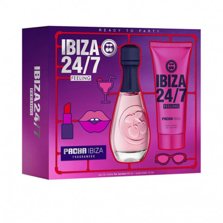 Naiste parfüümi komplekt Pacha Ibiza 24/7 Feeling 2 Tükid, osad