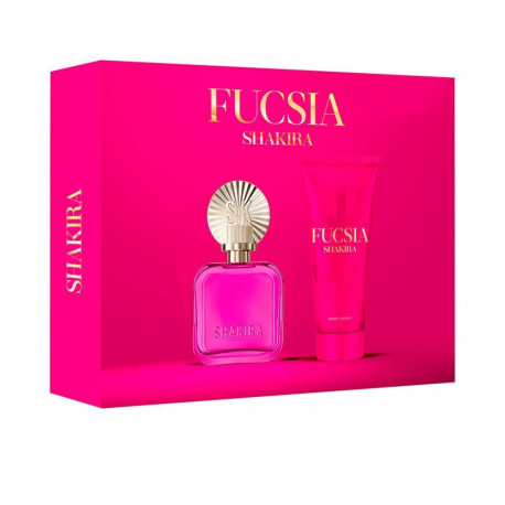 Naiste parfüümi komplekt Shakira FUCSIA 2 Tükid, osad
