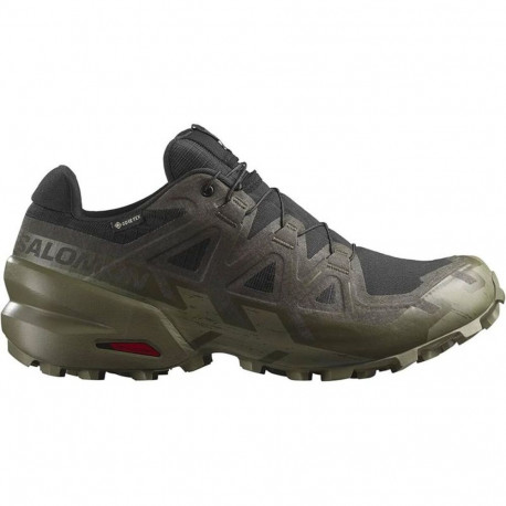 Meeste mägijooksu tossud (mäejooks) Salomon Speedcross 6 Gtx Oliiv