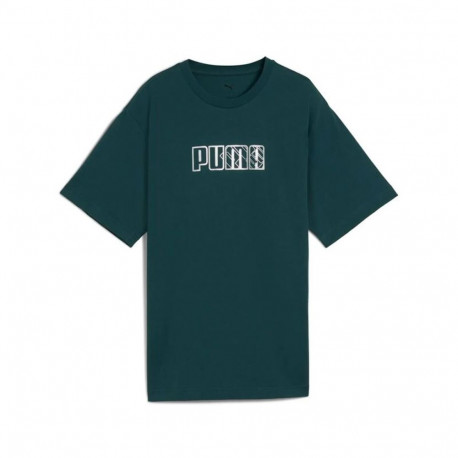 Lühikeste varrukatega T-särk, naiste Puma Maximal Metallic Relaxed