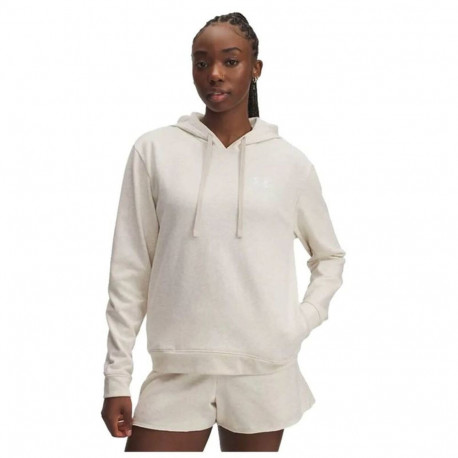 Dressipluus kapuutsiga, naiste Under Armour Rival Terry Hoodie Valge - XL