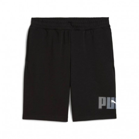 Men's Sports Shorts Puma Essentials Logo Lab Black - M