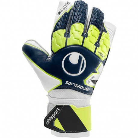 Goalkeeper Gloves Uhlsport Soft Advanced Yellow Adults - 8