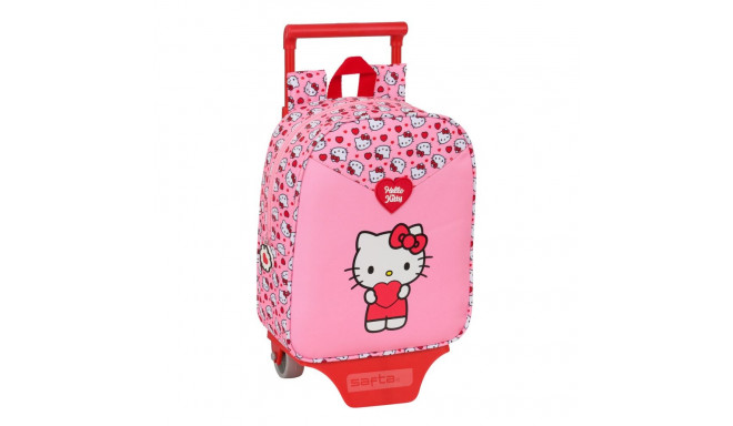Kooliseljakott Hello Kitty Roosa 22 x 27 x 10 cm