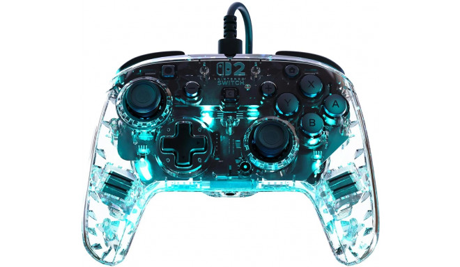 Turtle Beach mängupult Afterglow Nintendo Switch 2, läbipaistev