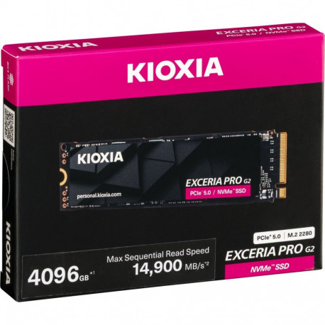"4TB Kioxia Exceria Pro G2 LVE10Z4T09G8 SSD"