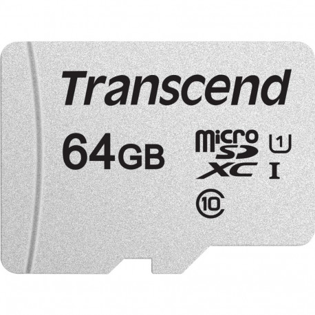 "CARD microSD Card 64GB Transcend SDXC USD300S (ohne Adapter)"
