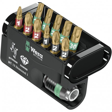 "Wera Bit-Check 12 Diamond 1 Bits-Sortiment"