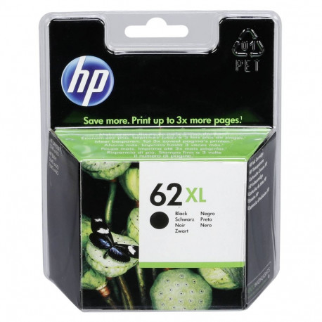 "HP 62XL BLACK INK CARTRIDGE"