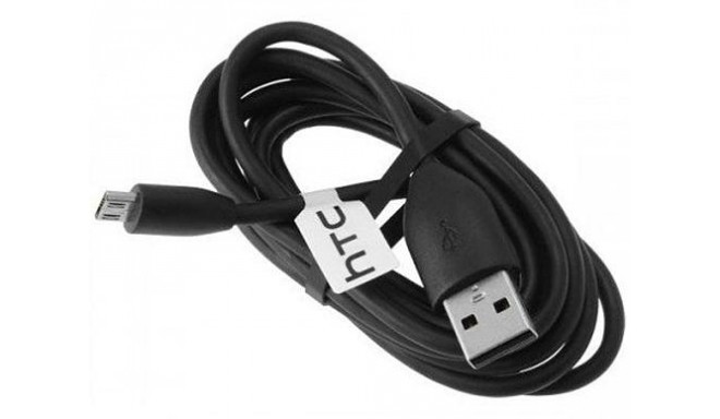 HTC cable microUSB DC-M600, black