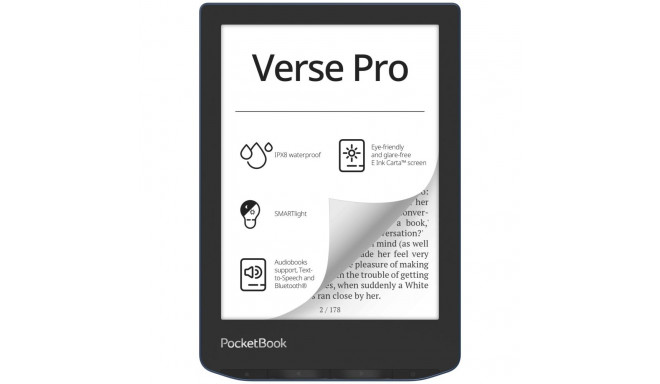 "PocketBook Verse Pro - Azure DACH-Version"