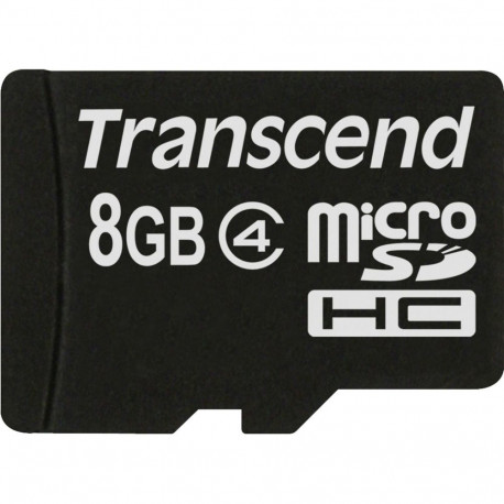 "CARD microSD Card 8GB Transcend SDHC Class4 (ohne Adpater)"