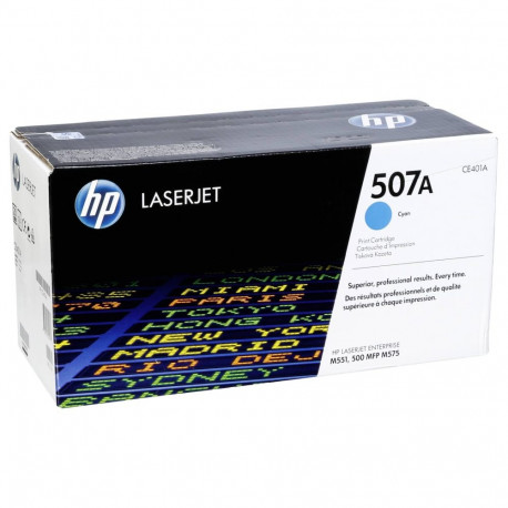 "HP 507A original original Toner cartridge CE401A cyan standard capacity 6.000 pages 1-pack"