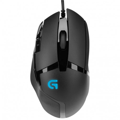 "Logitech Hyperion Fury G402 Mouse right-handed 8 buttons wired USB"