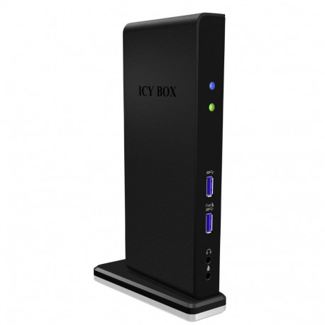 "ICY BOX IB-DK2241AC USB 3.0 11-in-1 DockingStation"
