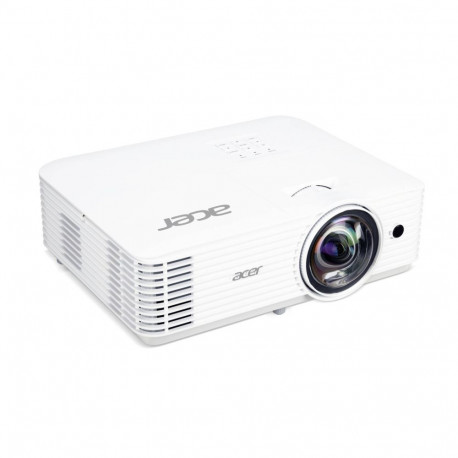 "(1920x1080) Acer H6518STi 16:9 DLP 3500-Lumen USB VGA Composite-Video Speaker 3D Full HD White"