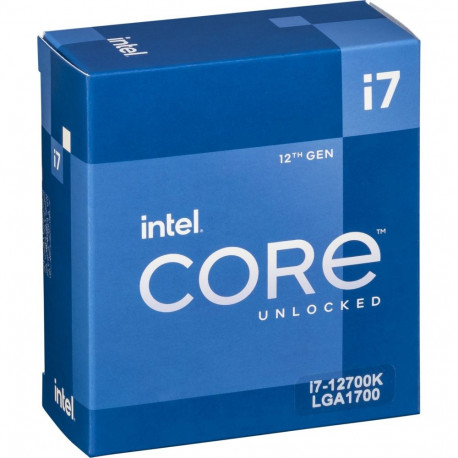 "Intel S1700 CORE i7 12700K BOX 12x3.6 125W WOF GEN12"