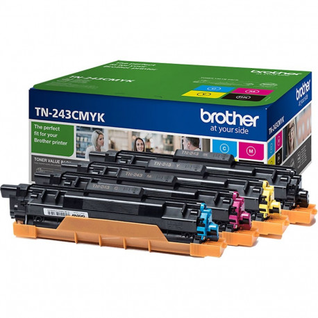"Brother Toner TN-243CMYK Value Pack (BK/C/M/Y)"