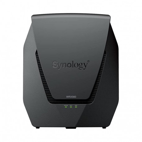 Synology Dual-Band Wi-Fi 6 Router WRX560 802.11ax, 600+2400 Mbit/s, 10/100/1000 Mbit/s, Ethernet LAN