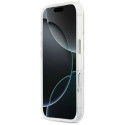 Guess IML Gradient Script Metal MagSafe Case for iPhone 17 Pro - White