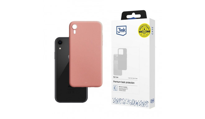 3mk Matt Case for iPhone XR - matte pink