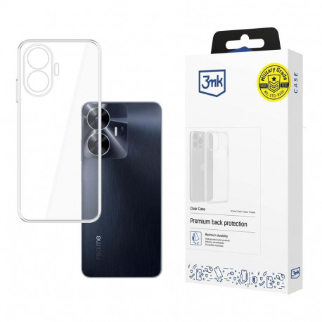 3mk Clear Case for Realme C55 - transparent