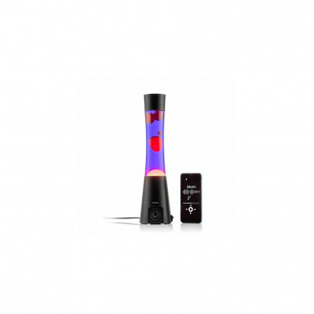 InnovaGoods 8435527825690 table lamp E14 30 W G Black, Purple, Red, Transparent