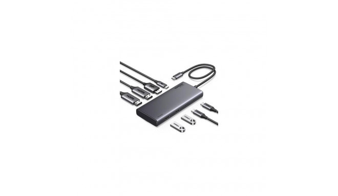 Ugreen 35625 interface hub USB Type-C 10000 Mbit/s Grey