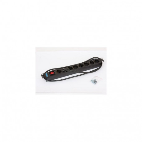 Triton - 19" Steckdosenleiste, 8-fach, max 16A power distribution unit (PDU) 8 AC outlet(s) 1U