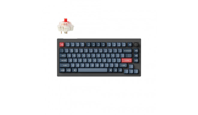 Keychron V1 Max 75% Wireless Mechanical Keyboard / Brown Switch