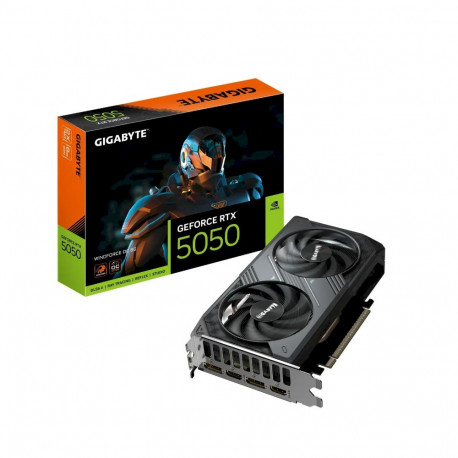 Gigabyte GeForce RTX 5050 Windforce Max Graphics card 8GB GDDR6