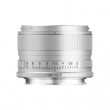 TTARTISAN AF 40mm f/2 - L-Mount (FF), silber
