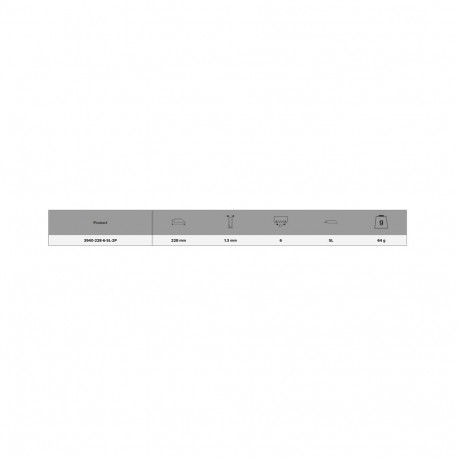 RECIPR SAW BLADE 6TPI 228X1.3MM 2PCS
